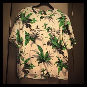 Equipment short sleeve blouse